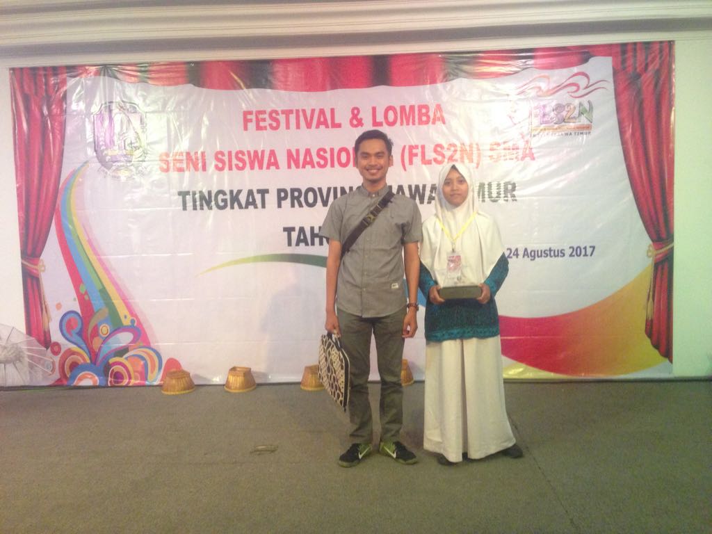 Juara Harapan 2 FLS2N 2017 Cabang Design Poster Tingkat Provinsi Jawa Timur