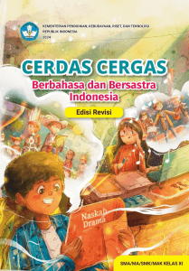 Cerdas Cergas Berbahasa dan Bersastra Indonesia untuk SMA/MA/SMK/MAK Kelas XI (Edisi Revisi)