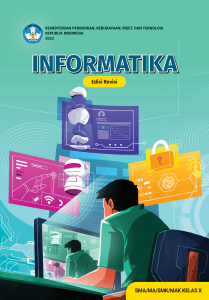 Informatika untuk SMA/MA/SMK/MAK Kelas X (Edisi Revisi)