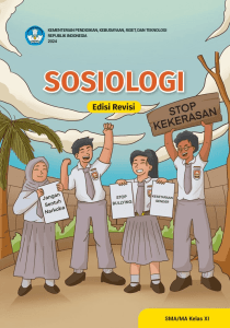 Sosiologi untuk SMA/MA Kelas XI (Edisi Revisi)